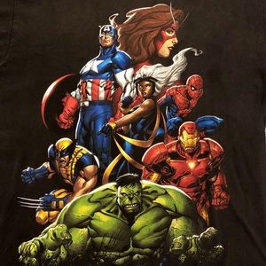 Vintage Marvel Superheroes Men’s T-shirt